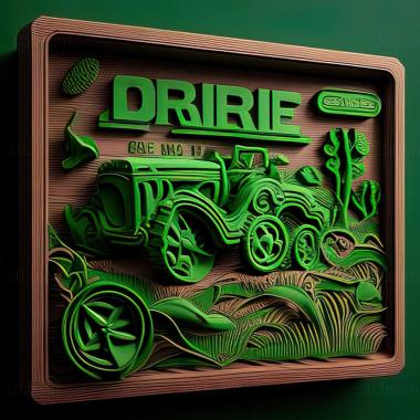 3D model John Deere Drive Green game (STL)